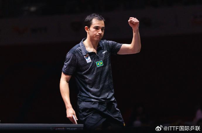 爱游戏官方平台-雨果再次创造历史，为第一位获世乒赛奖牌的巴西选手