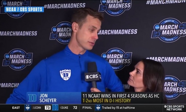 爱游戏新版官网-杜克主帅谈被绝杀：我无言以对 我的球员们不该得到这样的结局